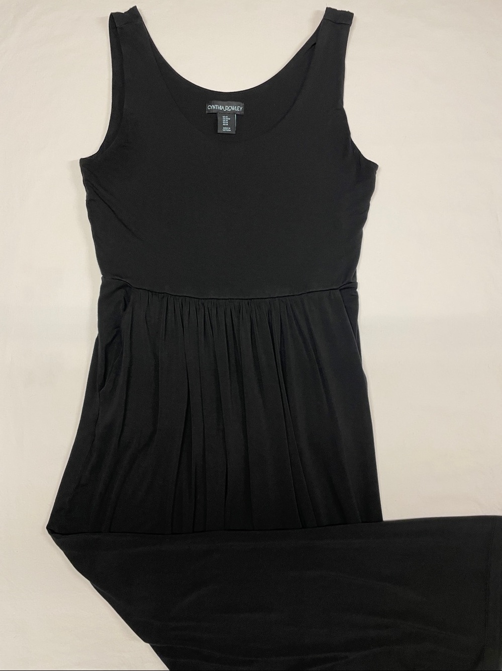 Cynthia Rowley Black Maxi Dress